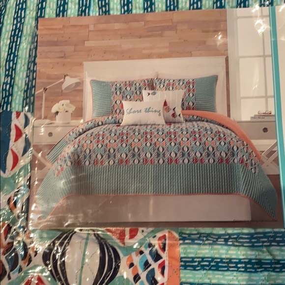 Vera Bradley Bedding Vera Bradley Go Fish Queen Quilt Poshmark